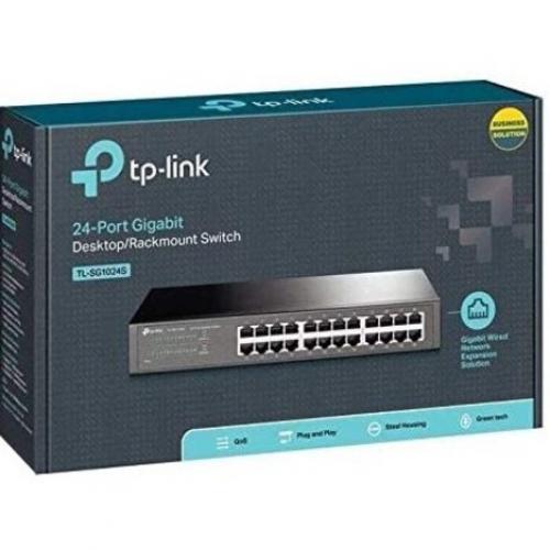 TP Link TL SG1024S   24 Port Gigabit Desktop/Rackmount Ethernet Switch Alternate-Image1/500