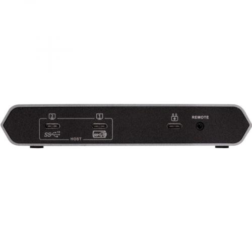 ATEN 2 Port USB C Gen 2 Sharing Switch With Power Pass Through Alternate-Image1/500