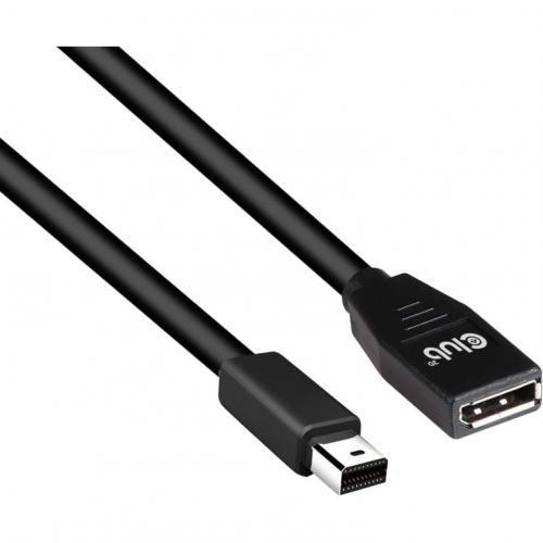 Club 3D DisplayPort/Mini DisplayPort Extension Audio/Video Cable Alternate-Image1/500