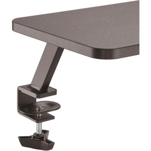 StarTech.com Monitor Riser Stand   Clamp On Monitor Shelf For Desk   Extra Wide 25.6"/65 Cm   For Up To 34" Monitors   Black (MNRISERCLMP) Alternate-Image1/500