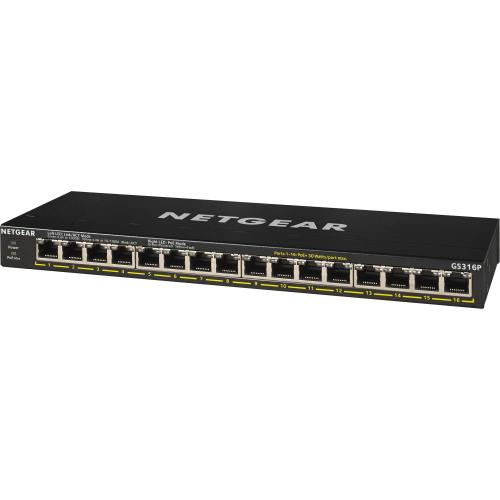 Netgear GS316P Ethernet Switch Alternate-Image1/500