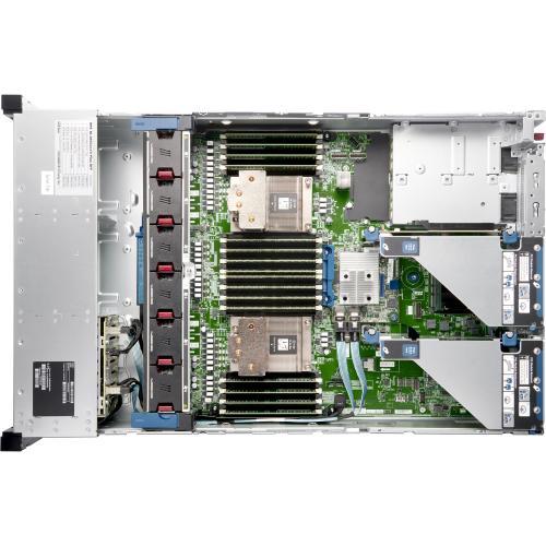 HPE ProLiant DL385 G10 Plus 2U Rack Server   1 X AMD EPYC 7302 3 GHz   32 GB RAM   12Gb/s SAS Controller Alternate-Image1/500