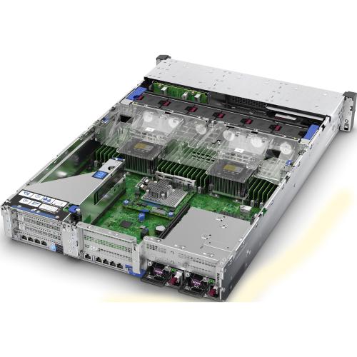 HPE ProLiant DL380 G10 2U Rack Server   1 X Intel Xeon Gold 6234 3.30 GHz   32 GB RAM   Serial ATA/600 Controller Alternate-Image1/500