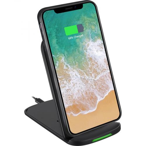 Adesso 10W Max Qi Certified 2 Coil Foldable Wireless Charging Stand Alternate-Image1/500