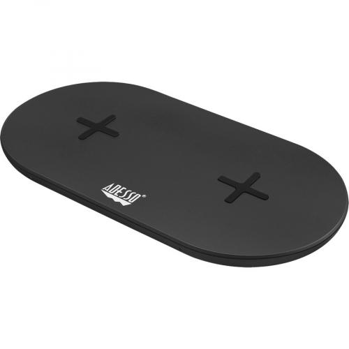 Adesso 15W Max Qi Certified Dual 2 Coil Wireless Fast Charging Pad Alternate-Image1/500