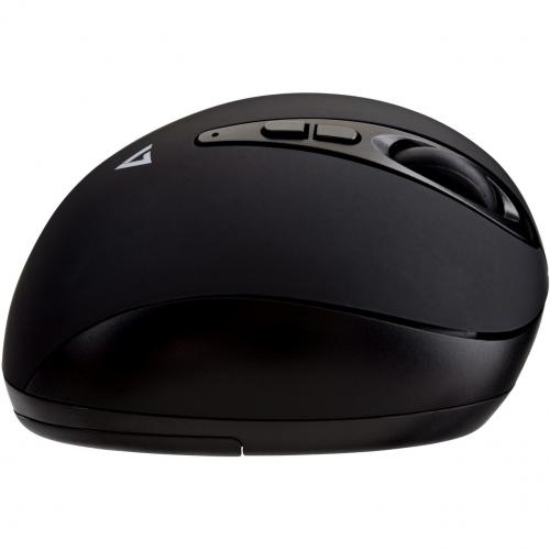 V7 Wireless Ergonomic 7 Button/Adjustable DPI Mouse  MW400   Black Alternate-Image1/500