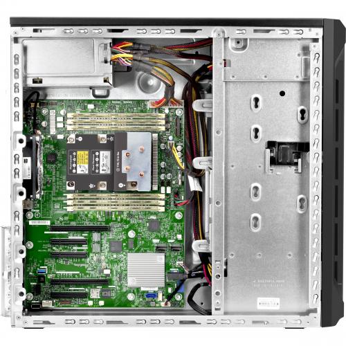 HPE ProLiant ML110 G10 4.5U Tower Server   1 X Intel Xeon Silver 4208 2.10 GHz   16 GB RAM   Serial ATA/600 Controller Alternate-Image1/500
