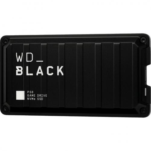 WD Black P50 WDBA3S0010BBK WESN 1 TB Portable Solid State Drive   External   PCI Express NVMe   Black Alternate-Image1/500