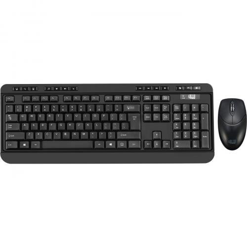 Adesso Antimicrobial Wireless Desktop Keyboard And Mouse Alternate-Image1/500