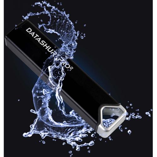 IStorage DatAshur PRO 128 GB | Secure Flash Drive | FIPS 140 2 Level 3 Certified | Password Protected | Dust/Water Resistant | IS FL DA3 256 128 Alternate-Image1/500