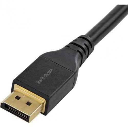 StarTech.com 4 M VESA Certified DisplayPort 1.4 Cable   8K 60Hz HBR3 HDR   13 Ft Super UHD 4K 120Hz   DP To DP Video Monitor Cord M/M Alternate-Image1/500