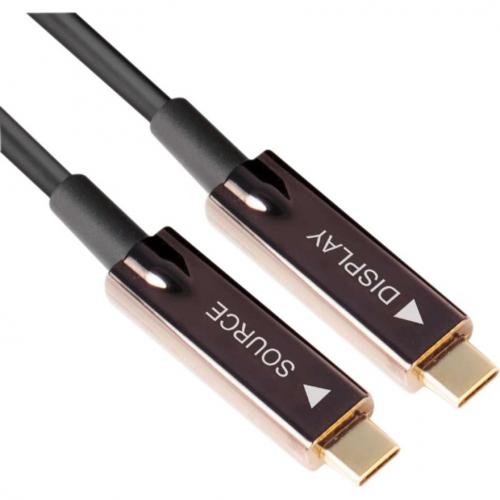Club 3D USB Gen 2 Type C Active Optical Cable A/V Unidirectional M/M 20 M/ 65.62 Ft Alternate-Image1/500