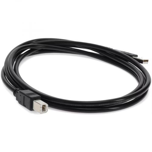 30ft (9m) USB A 2.0 Male To USB B 2.0 Male Black Printer Extension Cable Alternate-Image1/500