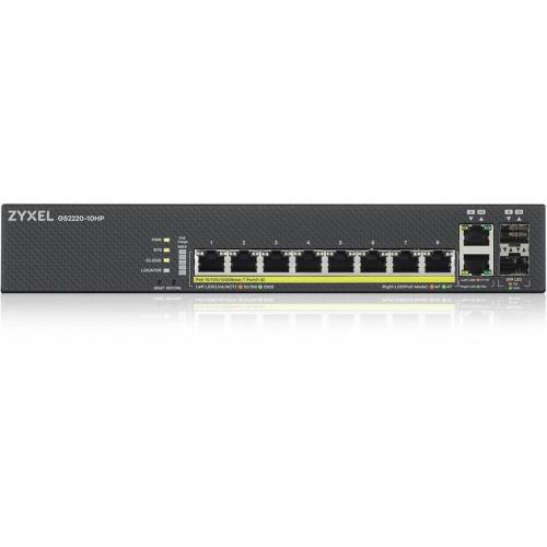 ZYXEL 8 Port GbE L2 PoE Switch With GbE Uplink Alternate-Image1/500