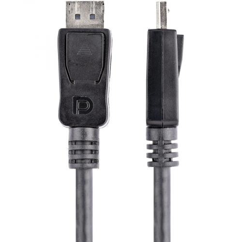 15 FT DISPLAYPORT CABLE WITH LATCHES MULTIPACK PROVIDES A SECURE CONNECTION BETW Alternate-Image1/500