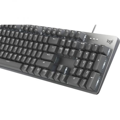 Logitech K845 Mechanical Illuminated Corded Aluminum Keyboard (TTC Brown)   Brown Box Alternate-Image1/500