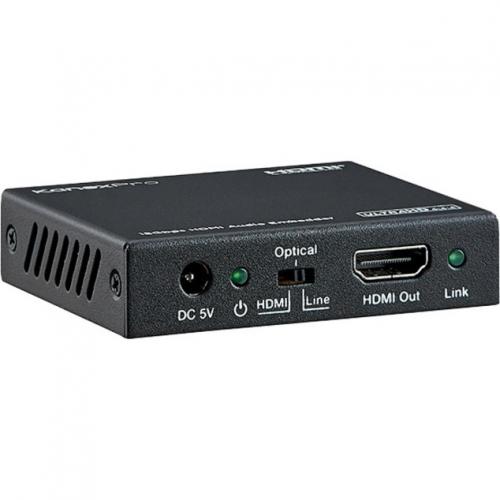 KanexPro HDMI 2.0 Audio Embedder 18Gbps HDCP 2.2 4K 60Hz Alternate-Image1/500
