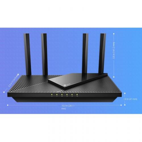 TP Link Archer AX21   Wi Fi 6 IEEE 802.11ax Ethernet Wireless Router Alternate-Image1/500