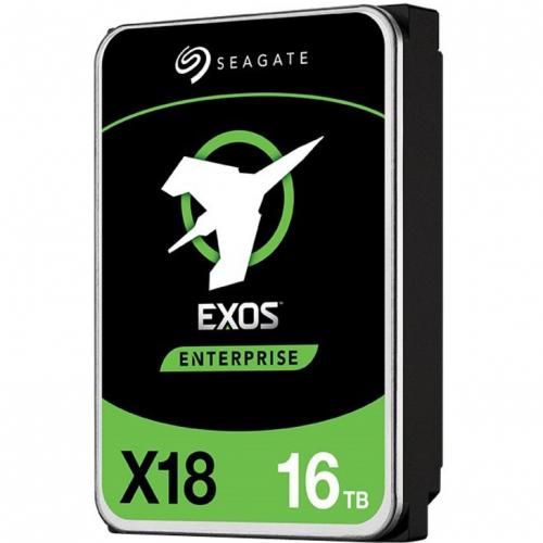 Seagate Exos X18 ST16000NM004J 16 TB Hard Drive   3.5" Internal   SAS (12Gb/s SAS) Alternate-Image1/500