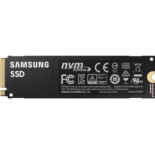 Samsung 980 PRO MZ V8P1T0B/AM 1 TB Solid State Drive   M.2 2280 Internal   PCI Express NVMe (PCI Express NVMe 4.0 X4) Alternate-Image1/500