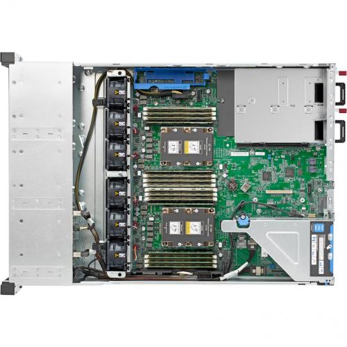 HPE ProLiant DL180 G10 2U Rack Server   1 X Intel Xeon Silver 4210R 2.40 GHz   16 GB RAM   Serial ATA/600 Controller Alternate-Image1/500