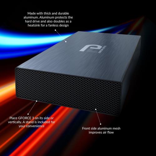 Fantom Drives G Force3 Pro GFP18000EU3 18 TB Desktop Hard Drive   3.5" External   Black Alternate-Image1/500