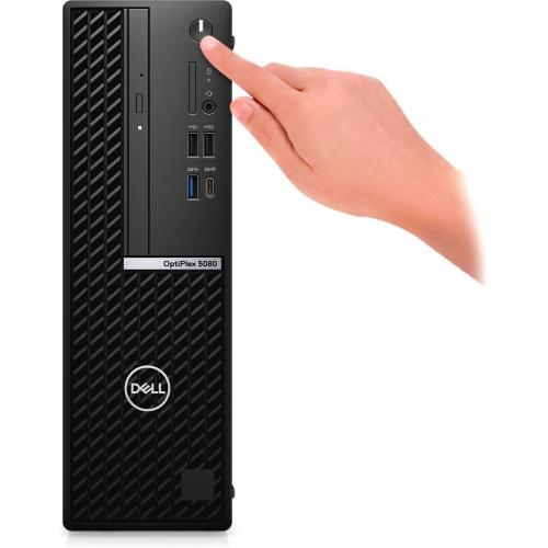Dell OptiPlex 5000 5080 Desktop Computer   Intel Core I7 10th Gen I7 10700 Octa Core (8 Core) 2.90 GHz   8 GB RAM DDR4 SDRAM   1 TB HDD   Small Form Factor Alternate-Image1/500