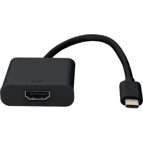 AddOn 20cm (8in) USB 3.1 Type (C) Male To HDMI Female Black Adapter Cable Alternate-Image1/500