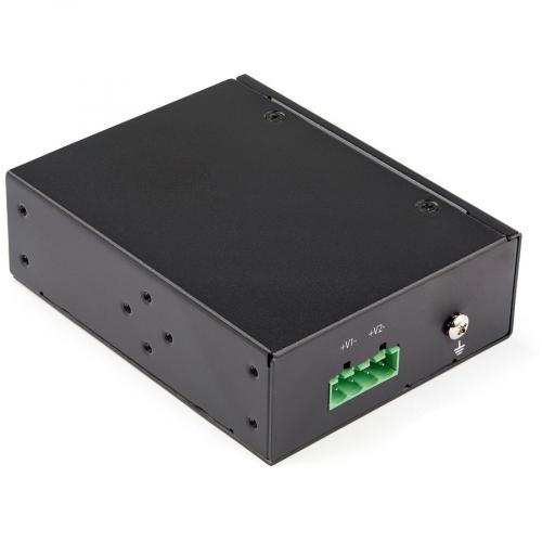 StarTech.com Industrial 5 Port Gigabit PoE Switch 30W   Power Over Ethernet Switch   GbE POE+ Network Switch   Unmanaged   IP 30 Alternate-Image1/500