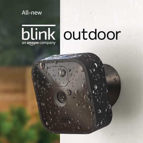 Blink Outdoor (3rd Gen)   Wireless, Weather Resistant HD Security Camera, Two Year Battery Life, Motion Detection, Set Up In Minutes ? 2 Camera System Alternate-Image1/500