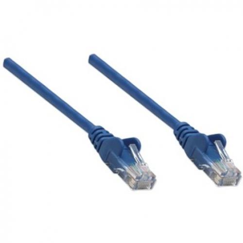 Intellinet Network Patch Cable, Cat6, 2m, Blue, CCA, U/UTP, PVC, RJ45, Gold Plated Contacts, Snagless, Booted, Lifetime Warranty, Polybag Alternate-Image1/500
