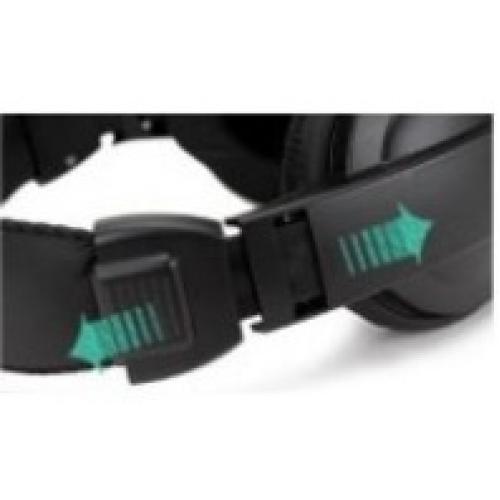 Ergoguys Black Lightweight Headset With Adjustable Mic Alternate-Image1/500