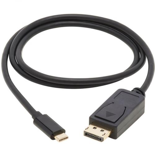 Eaton Tripp Lite Series USB C To DisplayPort Bi Directional Active Adapter Cable (M/M), 4K 60 Hz, HDR, Locking DP Connector, 3 Ft. (0.9 M) Alternate-Image1/500