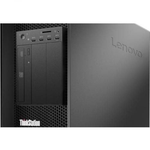 Lenovo ThinkStation P920 30BC005QUS Workstation   1 X Intel Xeon Silver Dodeca Core (12 Core) 4214R 2.40 GHz   16 GB DDR4 SDRAM RAM   512 GB SSD   Tower Alternate-Image1/500