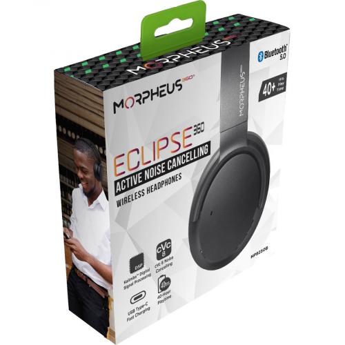 Morpheus 360 Eclipse 360 Wireless Noise Cancelling Headphones   Bluetooth 5.0 Headset W/ Mic   HP9250B Alternate-Image1/500