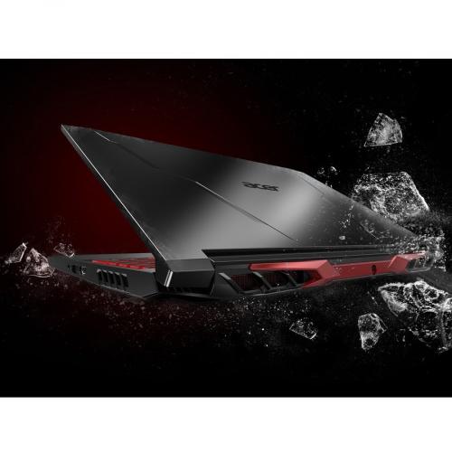 Acer Nitro 5 15.6" Gaming Notebook 144Hz AMD Ryzen 7 5800H 16GB RAM 256GB SSD NVIDIA GeForce GTX 1650 4 GB Shale Black Alternate-Image1/500