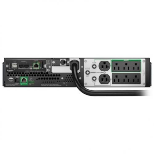 APC By Schneider Electric Smart UPS, Lithium Ion, 3000VA, 120V With SmartConnect Port And Network Card Alternate-Image1/500