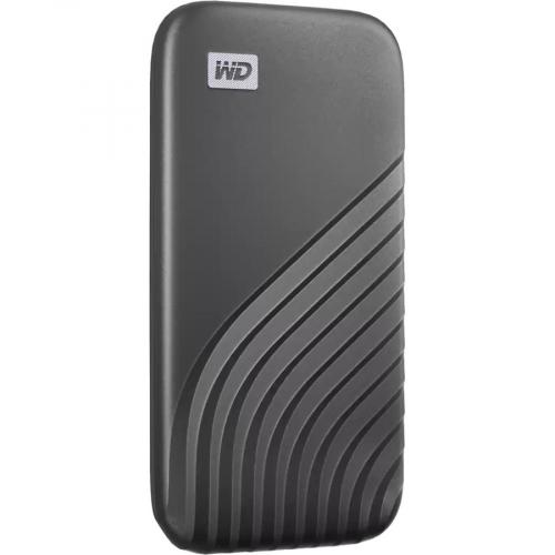 WD My Passport WDBAGF0040BGY WESN 4 TB Portable Solid State Drive   External   Gray Alternate-Image1/500