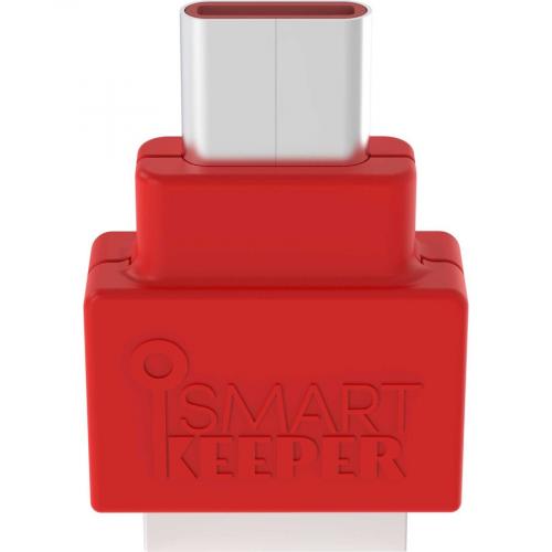Panduit Smartkeeper USB Type C Blockout Device, Red Alternate-Image1/500