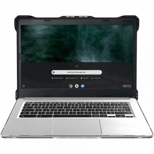 Extreme Shell L For HP G7/G6 Chromebook Clamshell 14" (Black/Clear) Alternate-Image1/500