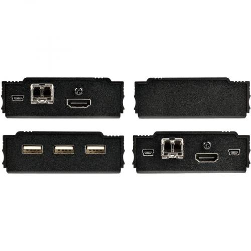 StarTech.com 4K HDMI KVM Extender Over Fiber, HDMI Video & USB Over Fiber, Up To 984ft/300m (MultiMode), 10G MMF SFP+ Modules Alternate-Image1/500