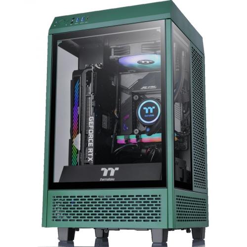 Thermaltake The Tower 100 Racing Green Mini Chassis Alternate-Image1/500