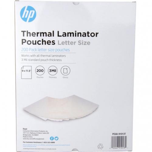 HP Laminator Pouches   Letter Size Alternate-Image1/500