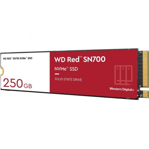 Western Digital Red S700 WDS250G1R0C 250 GB Solid State Drive   M.2 2280 Internal   PCI Express NVMe (PCI Express NVMe 3.0 X4) Alternate-Image1/500