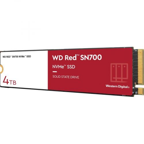 Western Digital Red S700 WDS400T1R0C 4 TB Solid State Drive   M.2 2280 Internal   PCI Express NVMe (PCI Express NVMe 3.0 X4) Alternate-Image1/500