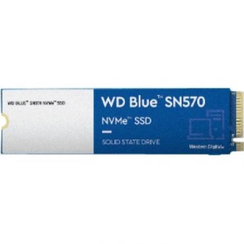 Western Digital Blue SN570 WDS500G3B0C 500 GB Solid State Drive   M.2 2280 Internal   PCI Express NVMe (PCI Express NVMe 3.0 X4) Alternate-Image1/500