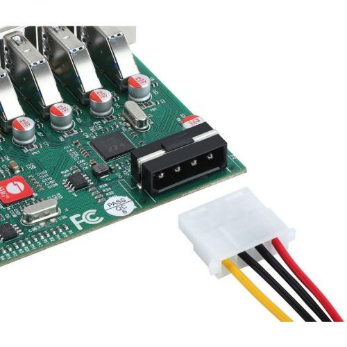 SIIG USB 3.0 7 Port PCIe Host Card   UASP Mode Alternate-Image1/500