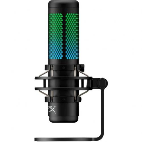 HyperX QuadCast S Wired Condenser Microphone   Black, Gray Alternate-Image1/500