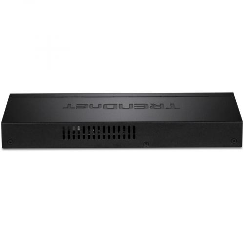 TRENDnet 8 Port Gigabit PoE+ Switch, 120W PoE Power Budget, 16Gbps Switching Capacity, IEEE 802.1p QoS, DSCP Pass Through Support, Fanless, Wall Mountable, Lifetime Protection, Black, TPE TG84 Alternate-Image1/500