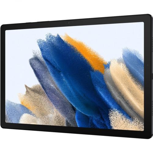 Samsung Galaxy Tab A8 SM X200 Tablet   10.5" WUXGA   Octa Core (Cortex A75 Dual Core (2 Core) 2 GHz + Cortex A55 Hexa Core (6 Core) 2 GHz)   4 GB RAM   64 GB Storage   Android 11   Dark Gray Alternate-Image1/500
